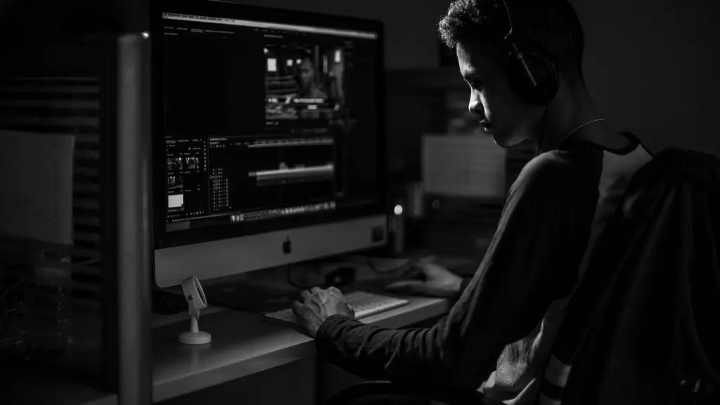 headphones resting on a mixing desk